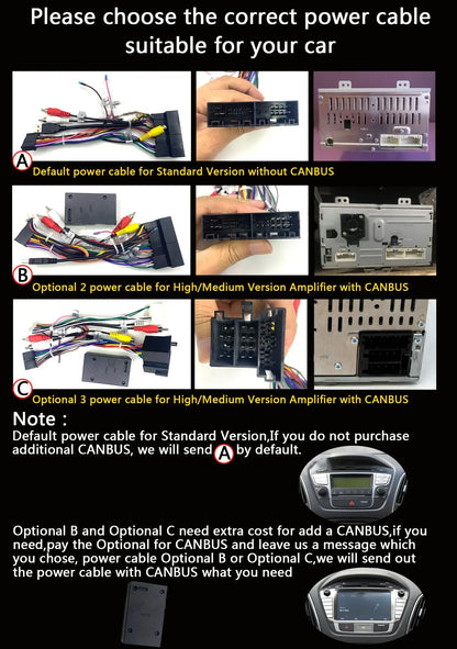 7 "Carplay DSP IPS Android 13,0 8GB + 128GB 8 núcleos reproductor Multimedia GPS Radio Wifi para Hyundai Tucson 2 LM IX35 2009-2015