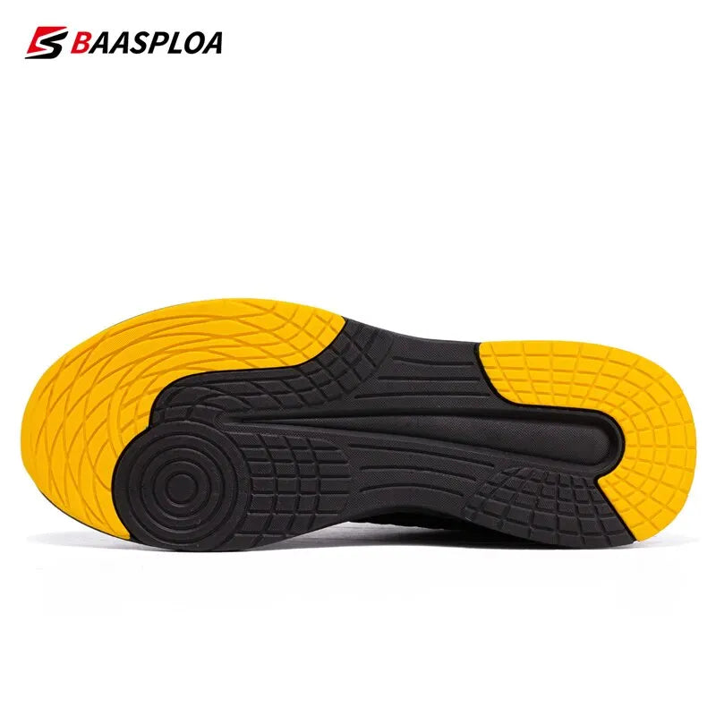 Baasploa, zapatillas para correr para hombre, zapatos deportivos ligeros, zapatillas informales transpirables de malla, antideslizantes para exteriores para hombre, recién llegados