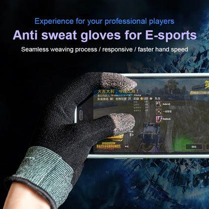 1/3/5 juegos de guantes con funda para el pulgar, accesorios sensibles a prueba de sudor para jugadores, guantes para yemas de los dedos con pantalla táctil, cubierta transpirable