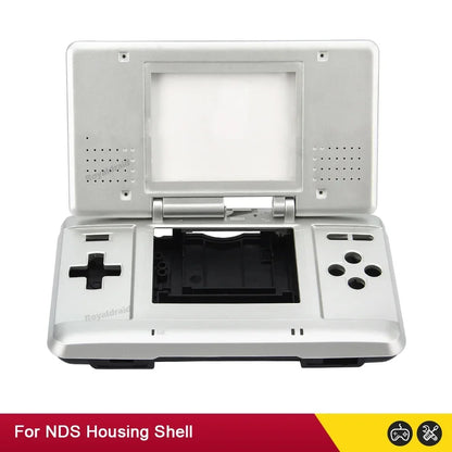 Carcasa de repuesto para consola NDS, DS, NDS, accesorios con botones, 6 colores, azul y rojo