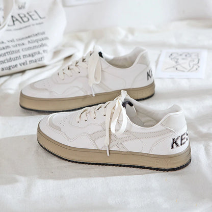Zapatos Planos de Hombre Estilo Nuevo, Zapatos Deportivos Coreanos de Moda, Zapatos Casus con Tacón Plano, Punta Redonda y...