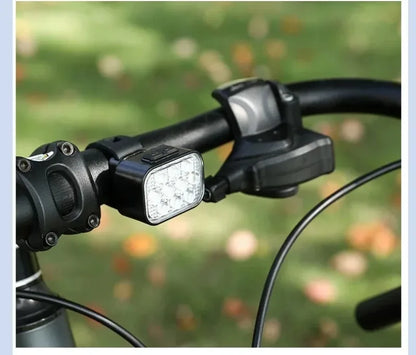 BUCKLOS luz trasera de bicicleta luz delantera 1100mAh LED COB lámpara de bicicleta impermeable USB recargable Mtb luces traseras de bicicleta de carretera piezas de bicicleta