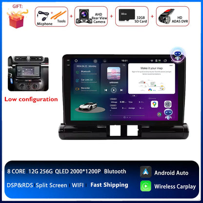 Android Auto radio de coche para Citroen C3/C3 aircross 2017-2023 C4/C4 Aircross reproductor multimedia 4G Autoradio GPS estéreo Carplay