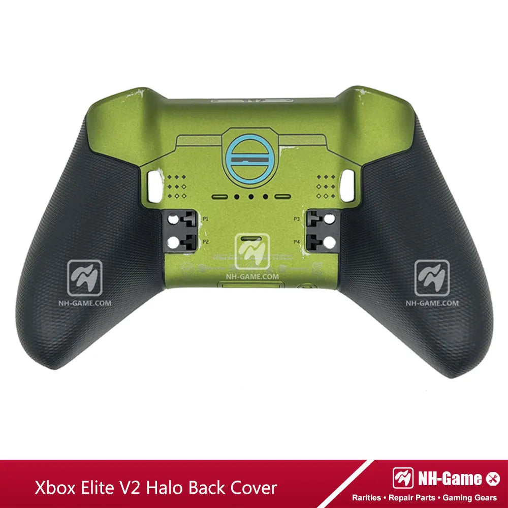 Kit de carcasa de repuesto para controlador Xbox Elite Series 2, funda frontal trasera LB RB, empuñaduras de botón de parachoques, bolsa de transporte