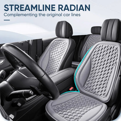 Funda Universal 3D para asiento de coche, alfombrilla protectora, cojín suave, diseño convexo Y, conjunto completo para la mayoría de los coches, accesorios interiores, almohadilla para asiento