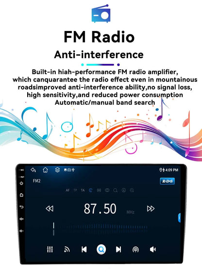 Radio Multimedia con Bluetooth para coche, con Carplay autorradio, Android, estéreo, Subwoofer, vídeo, para Citroen C5 2009-2015