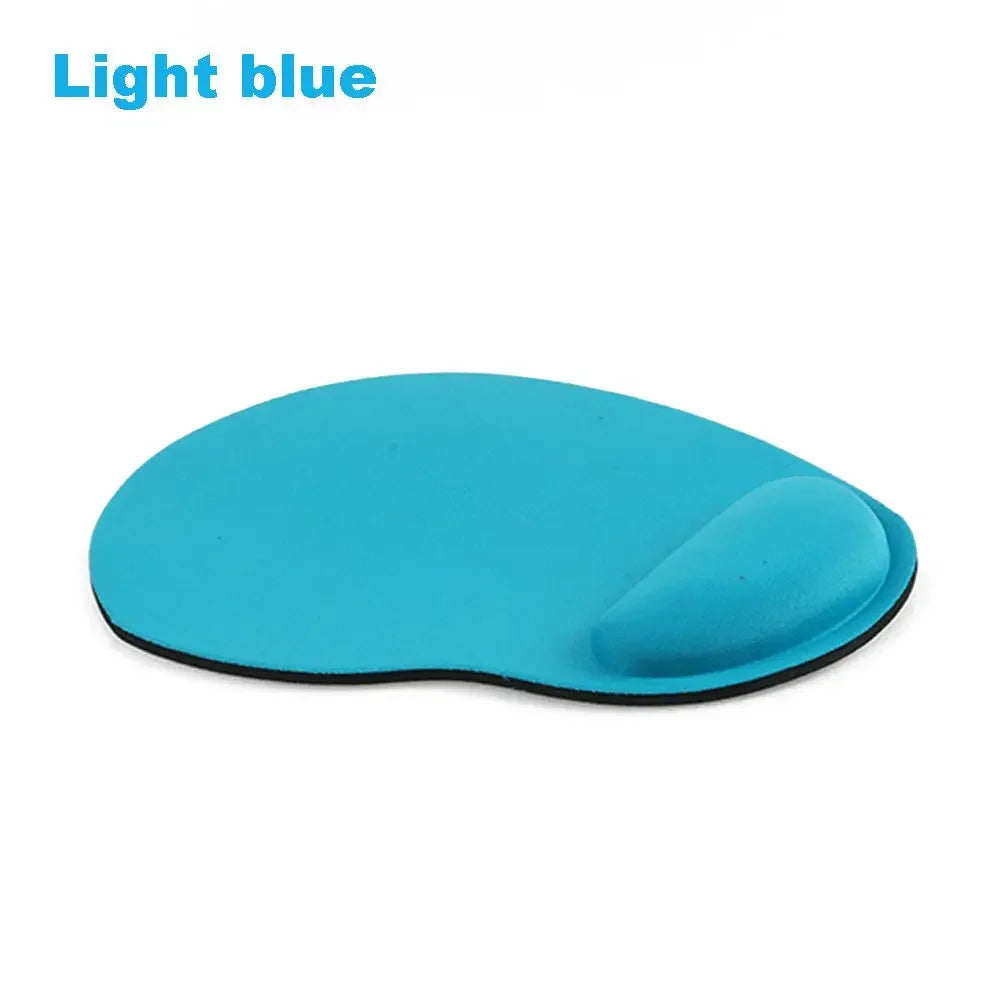 Alfombrilla de ratón ergonómica para reposamuñecas, soporte cómodo para la muñeca, antideslizante, suave, para PC, ordenador portátil