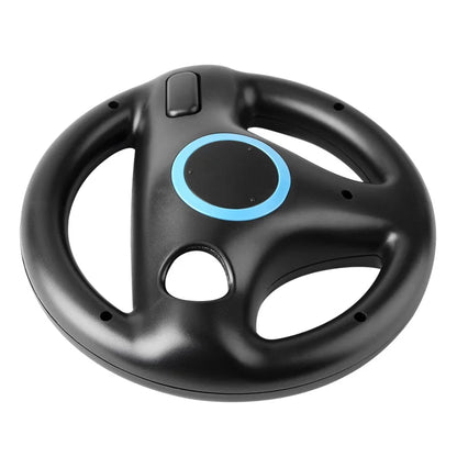 Volante de carreras de juegos de plástico de 3 colores para mando a distancia de Nintendo Wii, volante de carreras para controlador de juegos de carreras de Wii Kart