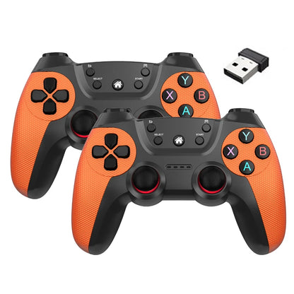 Controlador de juego doble inalámbrico de alta calidad, 2,4G, para M8/GD10/G11 Pro/X2, Joystick para teléfono Linux/Android