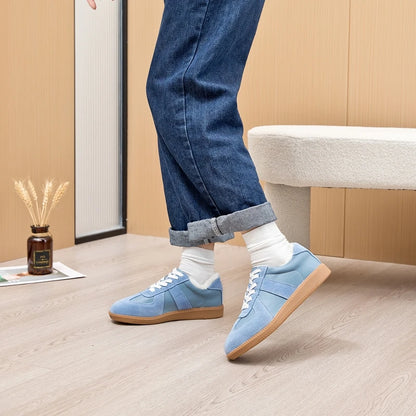 AIYUQI, zapatillas de deporte para mujer, novedad de 2025, zapatos de entrenamiento moral de cuero genuino para mujer, zapatos planos informales de primavera para mujer