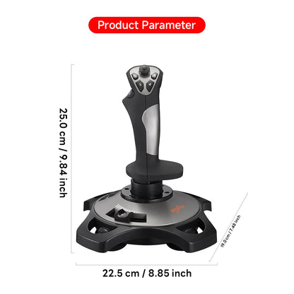 Controlador de simulación de vuelo PXN-2113 Pro, Joystick para PC, accesorios de juego de escritorio