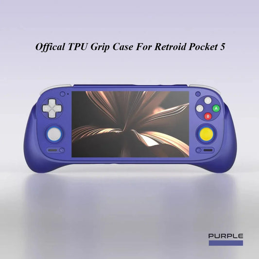 Funda protectora oficial para Retroid Pocket 5, carcasa protectora Original RP5 de TPU, soporte de Control de juego, funda protectora
