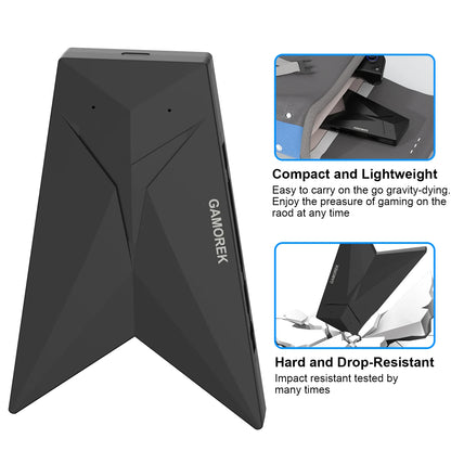 Controlador RGEEK, base de carga, soporte de Clip de agarre para conector de mango Legion Go, diseño ergonómico de curvatura, Reduce la fatiga de las manos