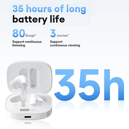 Nuevo Lenovo LE209 auricular inalámbrico Bluetooth ANC reducción de ruido música HiFi auriculares Bluetooth 30H duración de la batería auriculares para juegos