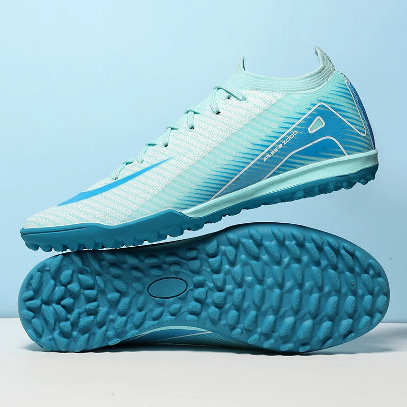 Botas de fútbol de entrenamiento profesional para hombre, zapatos de fútbol ultraligeros, Unisex, venta al por mayor, transpirables, envío directo, fútbol sala interior