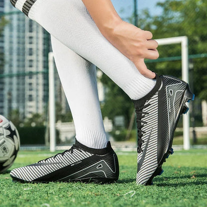 Botas de fútbol de entrenamiento profesional para hombre, zapatos de fútbol ultraligeros, Unisex, venta al por mayor, transpirables, envío directo, fútbol sala interior