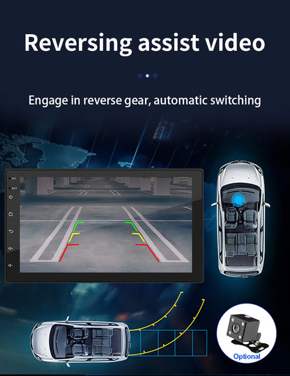 Reproductor Multimedia Universal de 7, 9 y 10 pulgadas pantalla coche android auto con GPS carplay inalambrico WIFI, CarPlay inalámbrico, Android 13, 2 Din, Radio FM, RECEPTOR ESTÉREO sistemas inteligentes de coche