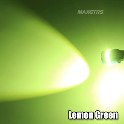 2 uds T10 W5W bombillas LED rojo Canbus 194 168 LED liquidación luz amarilla Interior del coche lectura puerta maletero lámpara de placa de matrícula 6500K