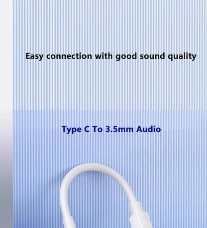 Adaptador USB tipo C a 3,5 Jack para auriculares USB-C 3,5 convertidor de Cable de Audio de 5mm para IPhone 15 15 Pro MAX Samsung Galaxy Huawei Xiaomi