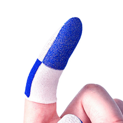 1-20 pares de guantes para el pulgar transpirables con funda para el dedo para móvil, a prueba de sudor, antideslizantes, controlador de pantalla táctil, cubierta para el dedo para juego PUBG