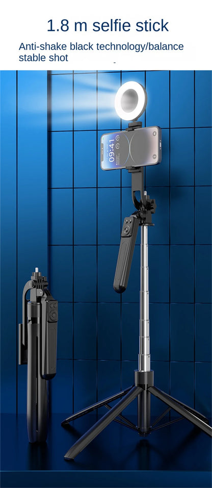 COOL DIER Nuevo trípode para cámara de teléfono inteligente, soporte para trípodes con obturador Bluetooth, soportes inalámbricos para palo de Selfie con soporte para teléfono