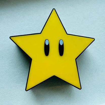 Super Star Light figura Led música luz nocturna sonido carga Usb lámpara de escritorio para regalos juguetes de Navidad