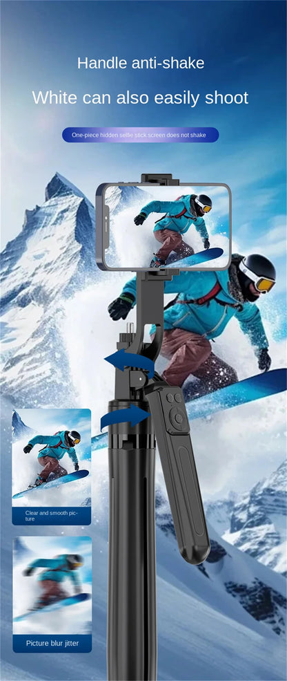 COOL DIER Nuevo trípode para cámara de teléfono inteligente, soporte para trípodes con obturador Bluetooth, soportes inalámbricos para palo de Selfie con soporte para teléfono