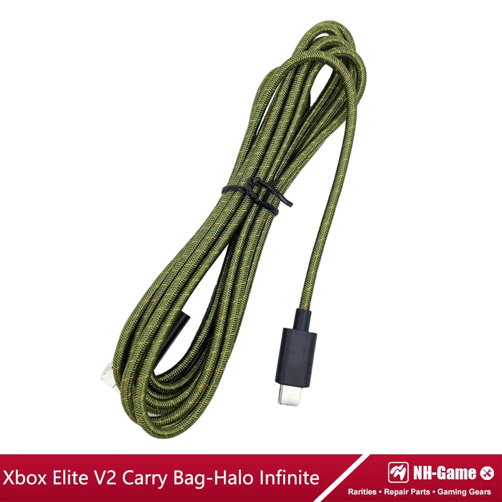 Kit de carcasa de repuesto para controlador Xbox Elite Series 2, funda frontal trasera LB RB, empuñaduras de botón de parachoques, bolsa de transporte