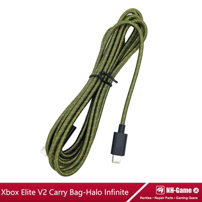 Kit de carcasa de repuesto para controlador Xbox Elite Series 2, funda frontal trasera LB RB, empuñaduras de botón de parachoques, bolsa de transporte