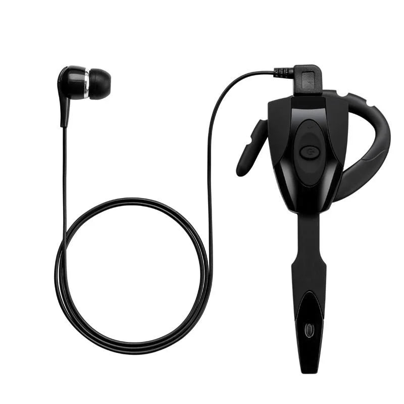 Auriculares inalámbricos para negocios, cascos compatibles con Bluetooth, micrófono, recargable, modo de reposo, conducción de coche, deporte, manos libres