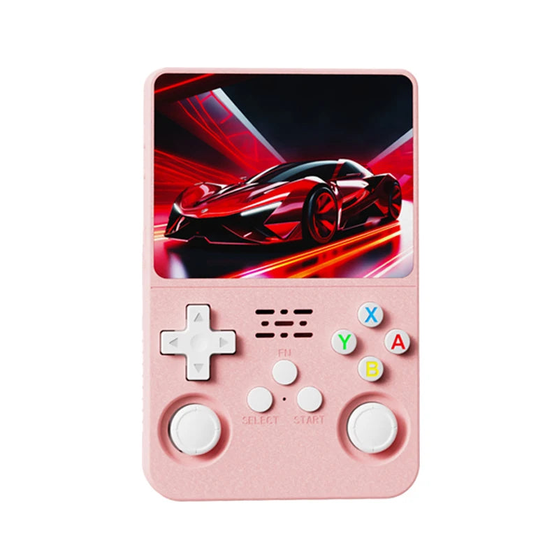 Consola de videojuegos portátil R36S, sistema Linux, pantalla IPS de 3,5 pulgadas, Mini reproductor de vídeo portátil, 64GB, 15000 juegos