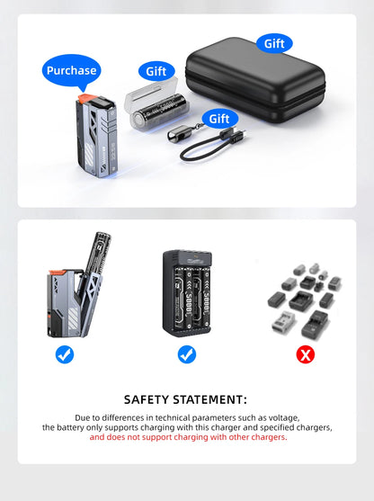 VYVYLABS 30000mAh banco de energía CCC desmontable cargador rápido 22,5 W cargador portátil inalámbrico 21700 PowerBank para batería de repuesto iP 17