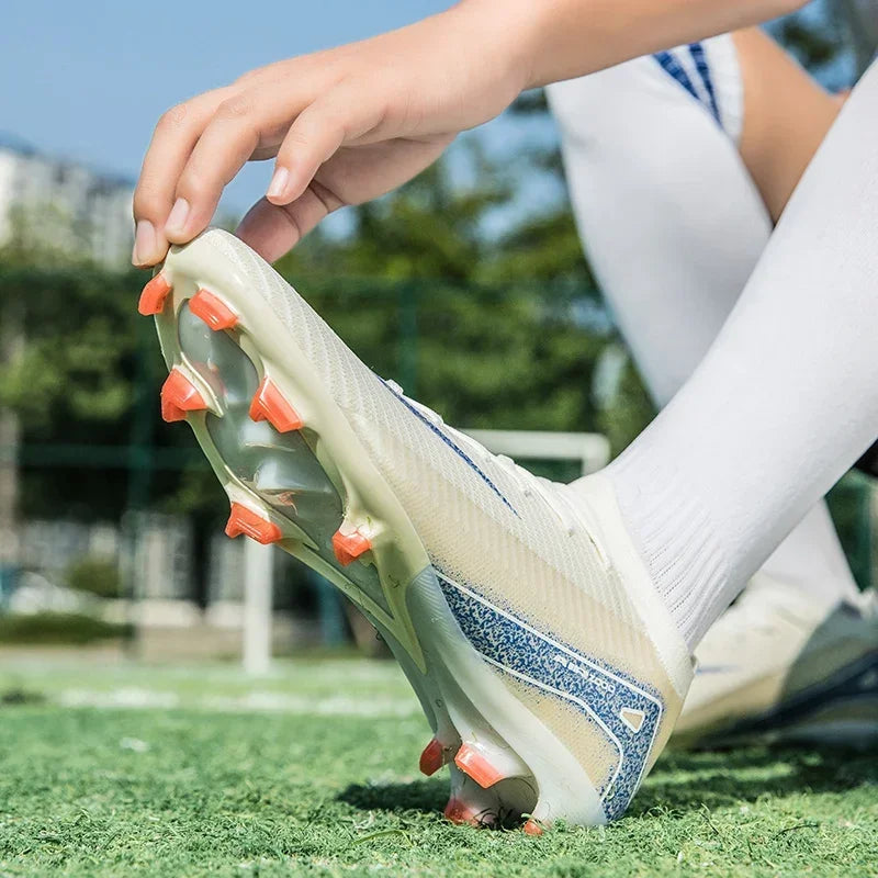 Botas de fútbol de entrenamiento profesional para hombre, zapatos de fútbol ultraligeros, Unisex, venta al por mayor, transpirables, envío directo, fútbol sala interior
