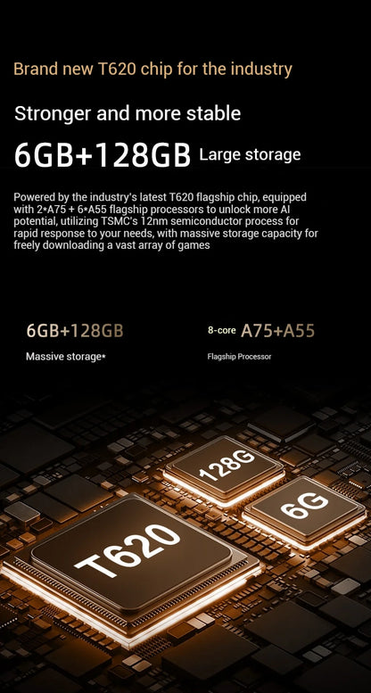 2025 NUEVA consola de juegos GAMEMT E5 Ultra portátil Joystick de efecto Hall 60Hz Pantalla táctil IPS 5000mAh Consolas Android portátiles