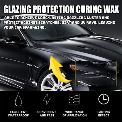 Cera de nanocrecubrimiento de grafeno para coche, capa protectora de larga duración que mejora el acabado de brillo profundo para restaura el brillo automotriz