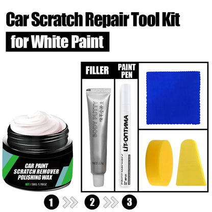 Removedor de arañazos de coche, herramientas de cuidado de pintura, removedor de remolino automático, reparación de arañazos, pulido, compuesto de molienda de carrocería, cera antiarañazos