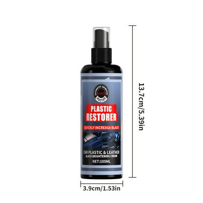 Pulidor de neumáticos multifuncional, líquido para reparación de caucho de automóviles, agente de restauración de salpicadero, cuidado de cuero y mantenimiento de asientos de sofá