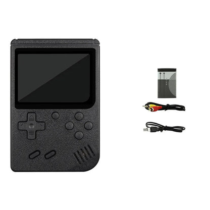Consola de videojuegos clásica Retro para niños, miniconsola portátil de 8 bits con pantalla LCD de 3,0 pulgadas, 5 colores, 400 Juegos integrados
