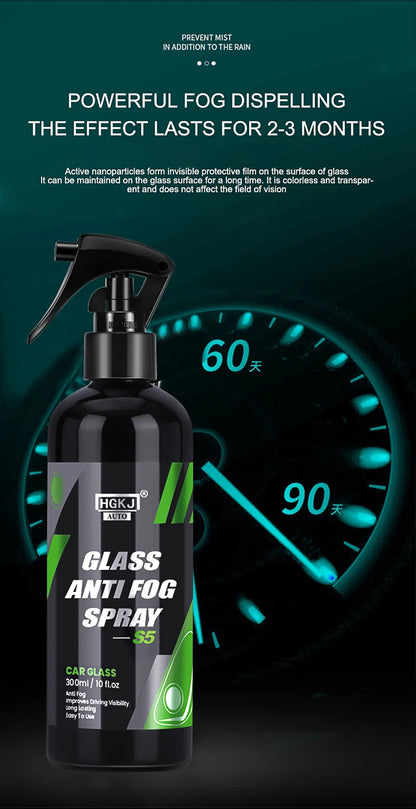 Spray antiniebla para ventana de coche, pintura líquida, pulido para el cuidado, agente antiniebla a prueba de lluvia, agua para el cuidado del coche, parabrisas, accesorio para automóvil