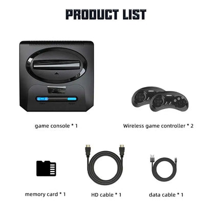 Consola de videojuegos Segas-MD de 16 bits para Sega Mega Drive Genesis FC Dendy, compatible con salida HDMI, máquina de juegos Retro