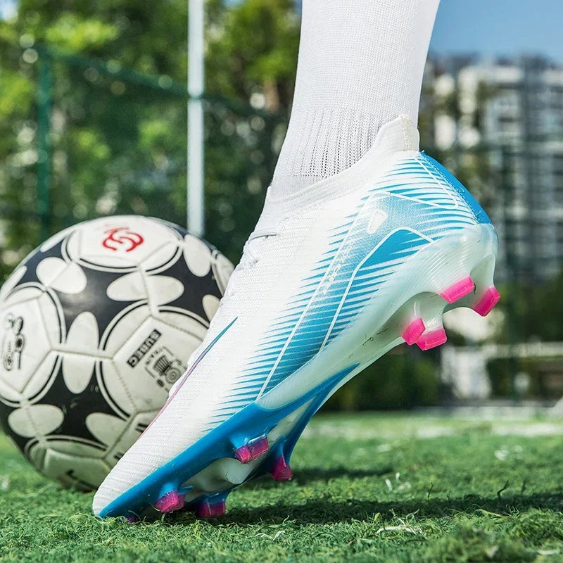 Botas de fútbol de entrenamiento profesional para hombre, zapatos de fútbol ultraligeros, Unisex, venta al por mayor, transpirables, envío directo, fútbol sala interior