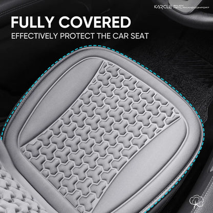 Funda Universal 3D para asiento de coche, alfombrilla protectora, cojín suave, diseño convexo Y, conjunto completo para la mayoría de los coches, accesorios interiores, almohadilla para asiento