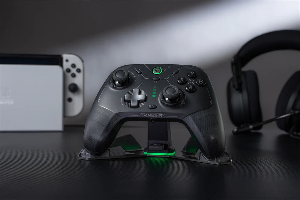 Controlador inalámbrico GameSir Cyclone 2 para Nintendo Switch 2 / iPhone / Android, Gamepad Bluetooth con disparadores de efecto Hall