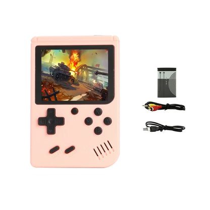 Consola de videojuegos clásica Retro para niños, miniconsola portátil de 8 bits con pantalla LCD de 3,0 pulgadas, 5 colores, 400 Juegos integrados