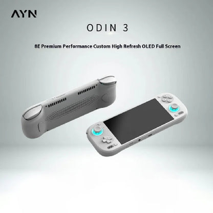 Consola de juegos AYN Odin 3, 6 pulgadas, 1080P, 120Hz, pantalla AMOLED, consola de juegos de 8000mAh, Joystick de efecto Hall/disparador, consolas de juegos portátiles