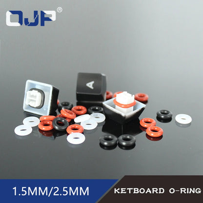 Teclas de junta tórica para teclado mecánico, interruptor ORing de goma de silicona, amortiguadores de sonido, amortiguadores Cherry MX, tapa de llave, anillo de sellado de silicona