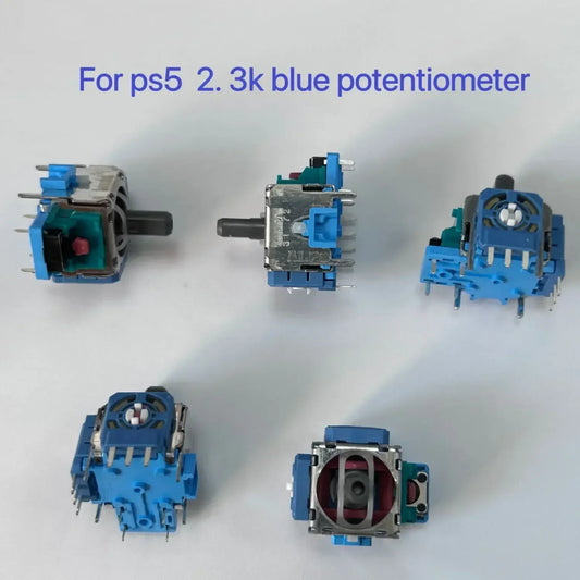 50 Uds Original nuevo para Ps5 controlador Dualsense 3D palo analógico para Playstation 5 botón de Joystick 2,3 K potenciómetro azul