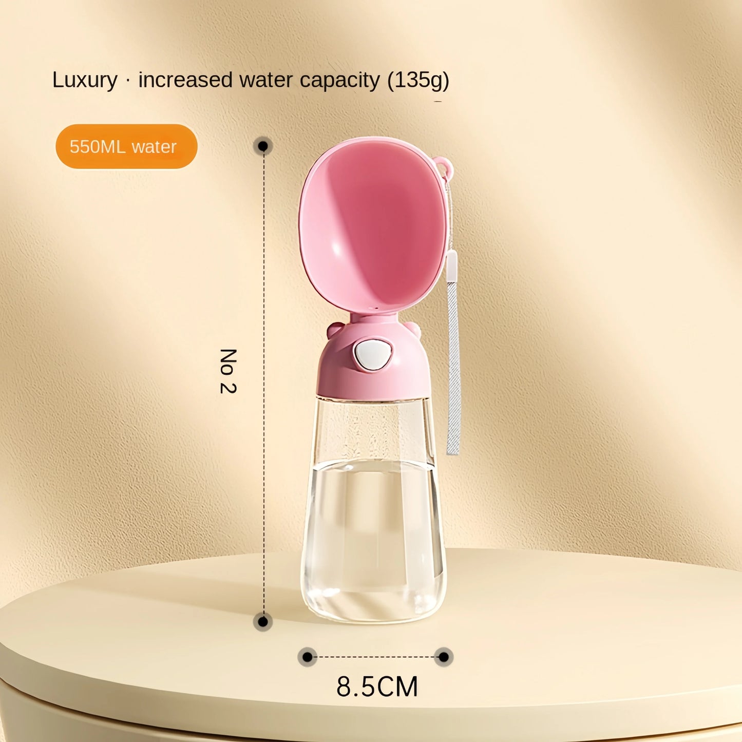 Cuenco de agua portátil para perros, Material portátil de calidad alimentaria, botella de taza de agua para mascotas de viaje para perros y gatos con dispensador de comida, suministros para perros y mascotas