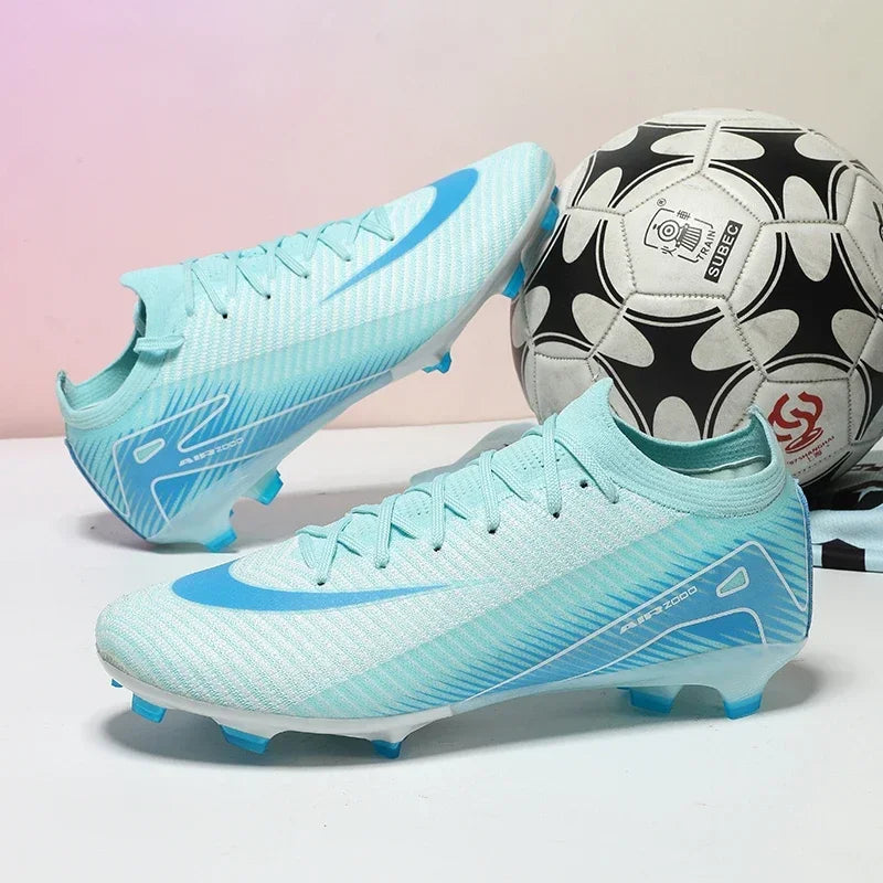 Botas de fútbol de entrenamiento profesional para hombre, zapatos de fútbol ultraligeros, Unisex, venta al por mayor, transpirables, envío directo, fútbol sala interior