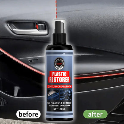 Pulidor de neumáticos multifuncional, líquido para reparación de caucho de automóviles, agente de restauración de salpicadero, cuidado de cuero y mantenimiento de asientos de sofá